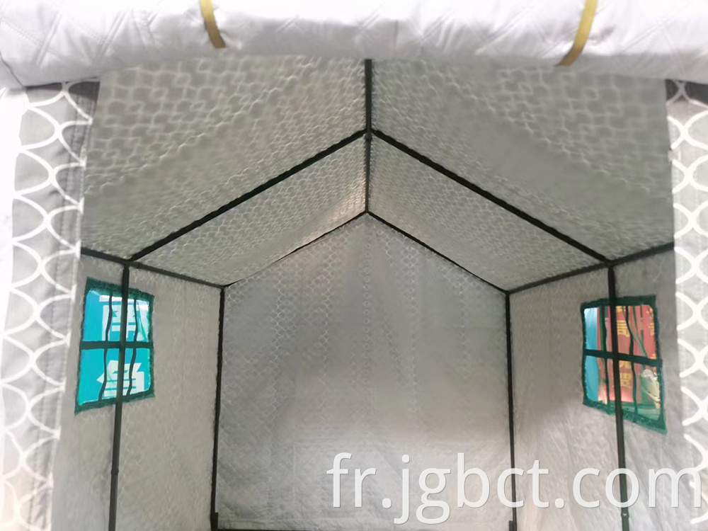 Customized processing of cotton tents